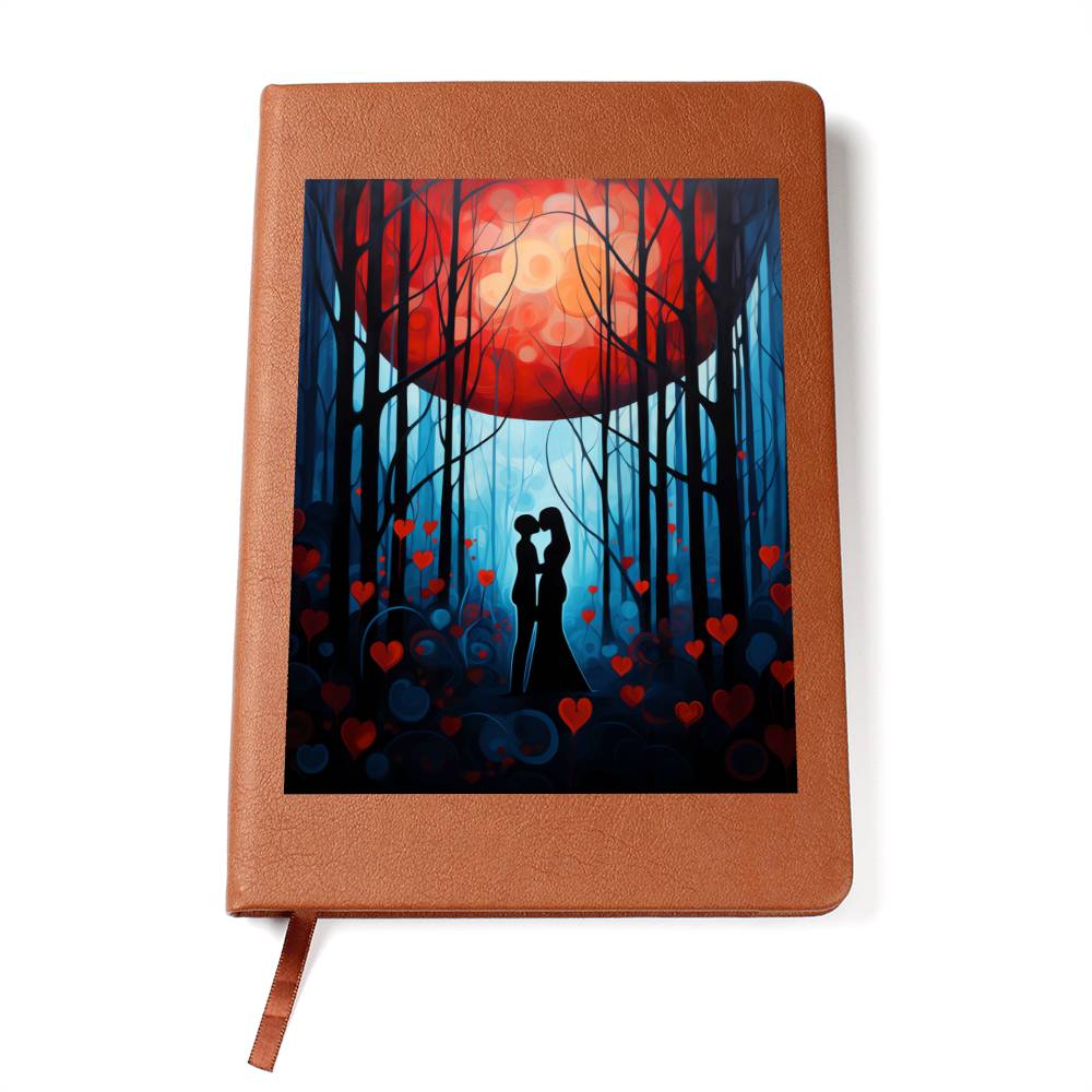 Valentine's Day Art 288 - Vegan Leather Journal