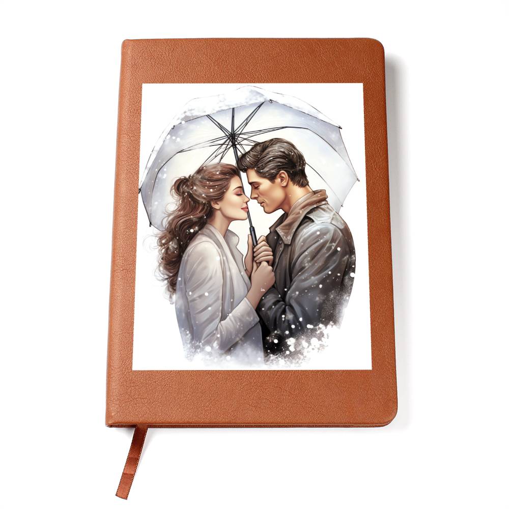 Valentine's Day Art 323 - Vegan Leather Journal