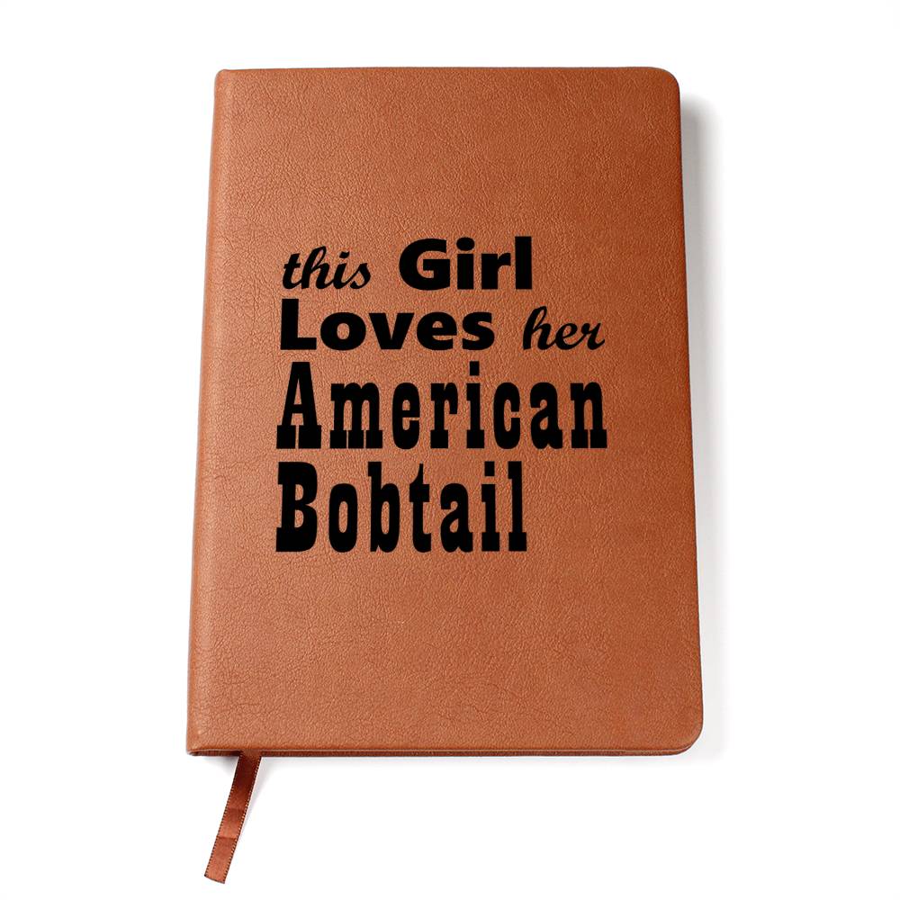 American Bobtail - Vegan Leather Journal