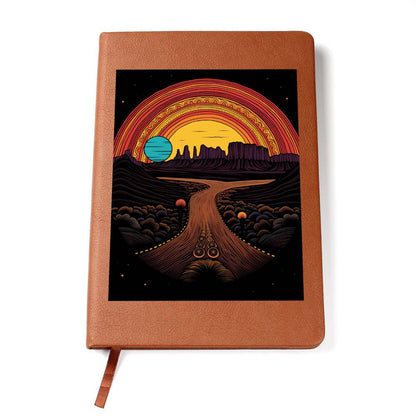 Minimalist BOHO Art 111 - Vegan Leather Journal
