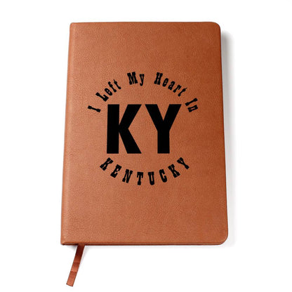 Heart In Kentucky v01 - Vegan Leather Journal