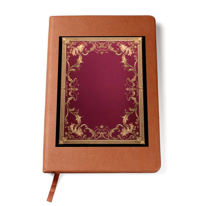 Ornate Gold Cover 085 - Vegan Leather Journal