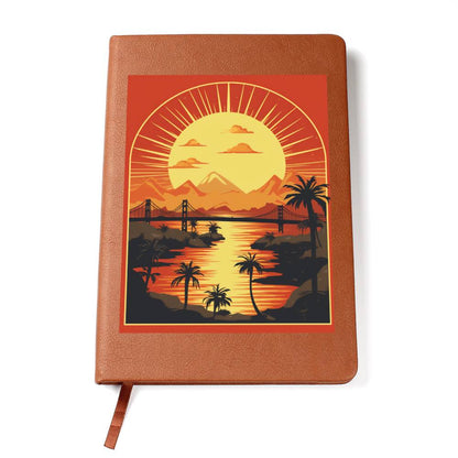 Minimalist BOHO Art 136 - Vegan Leather Journal