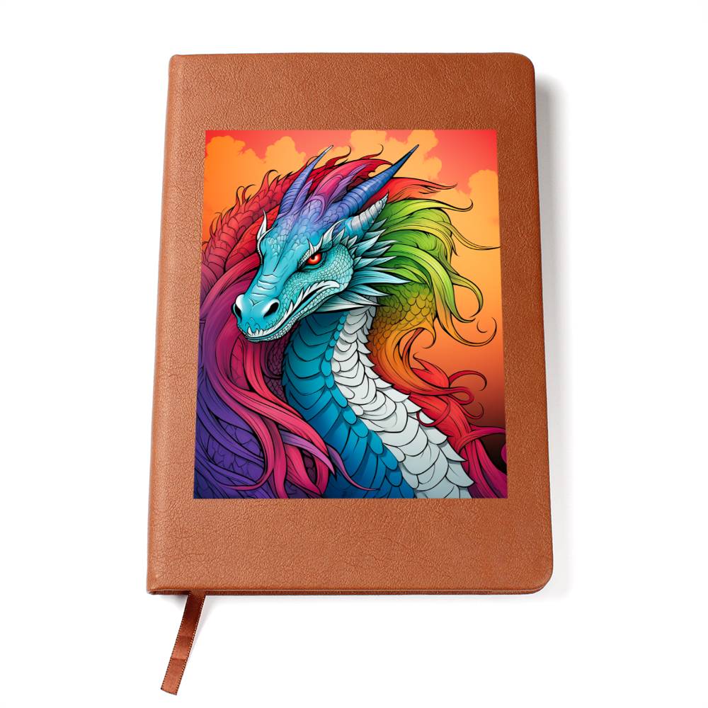 Majestic Dragon 006 - Vegan Leather Journal