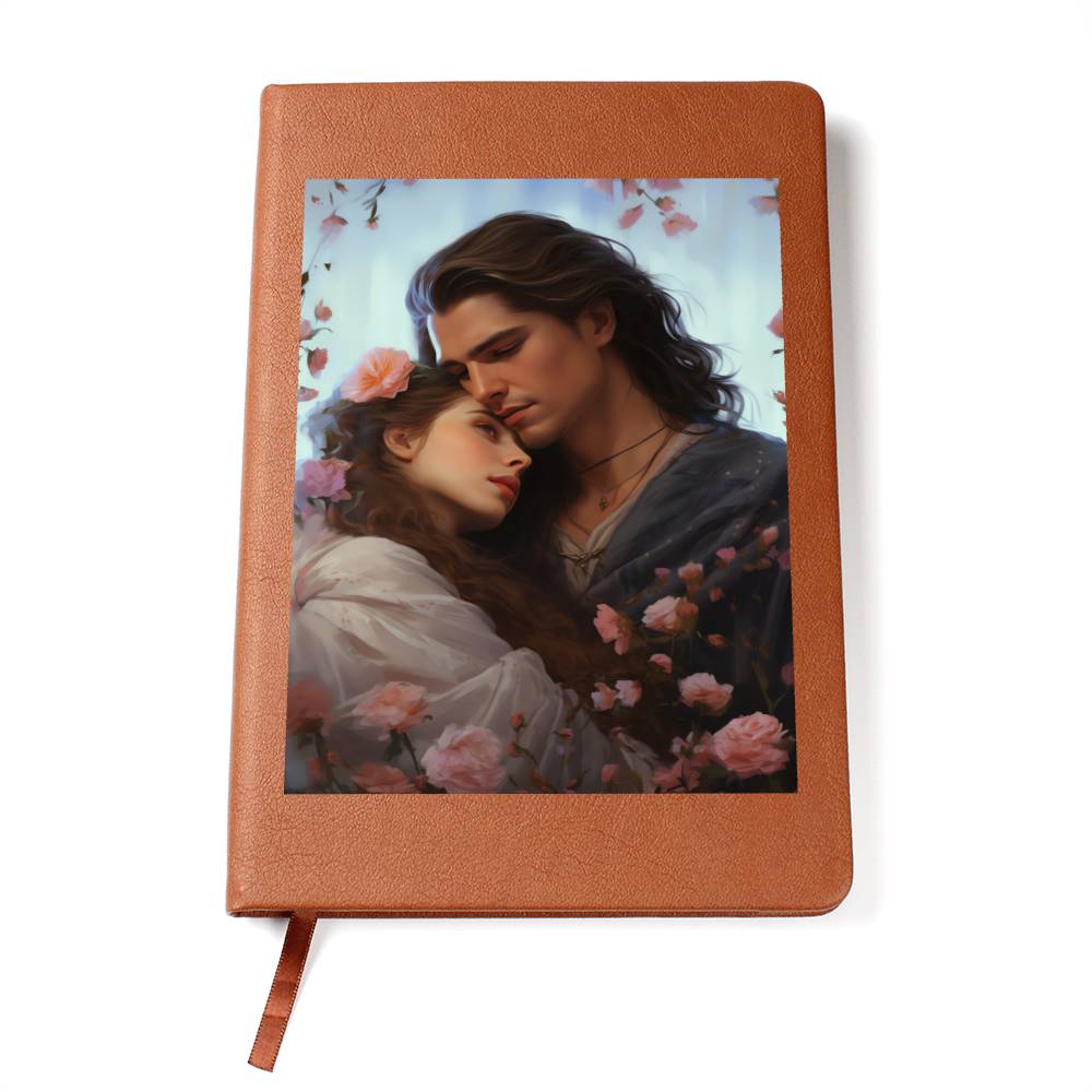 Valentine's Day Art 084 - Vegan Leather Journal