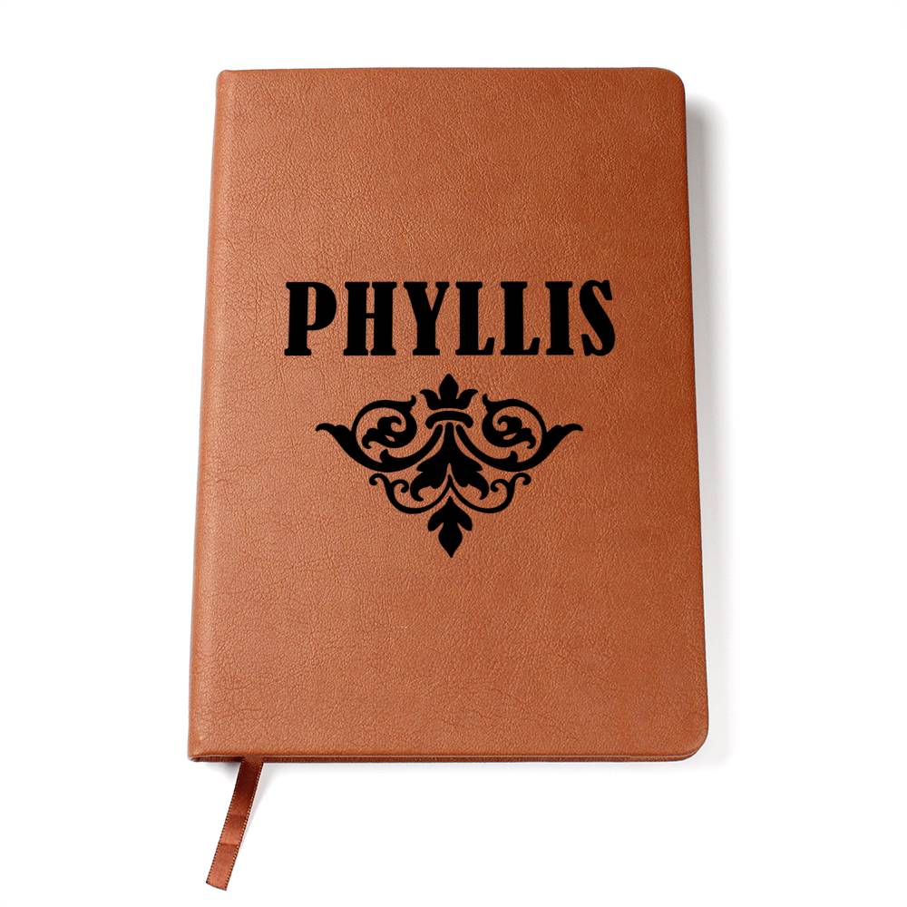 Phyllis v01 - Vegan Leather Journal