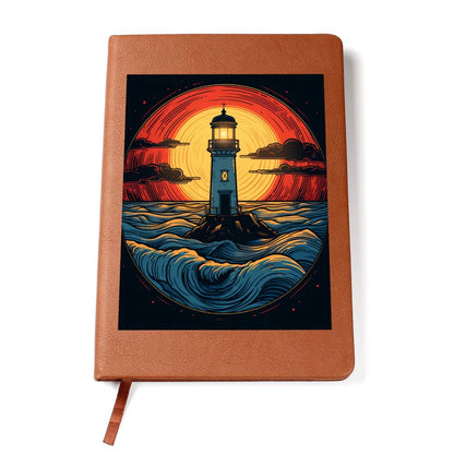Minimalist BOHO Art 089 - Vegan Leather Journal