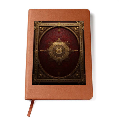 Ornate Gold Cover 036 - Vegan Leather Journal