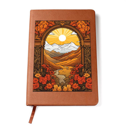 Minimalist BOHO Art 107 - Vegan Leather Journal