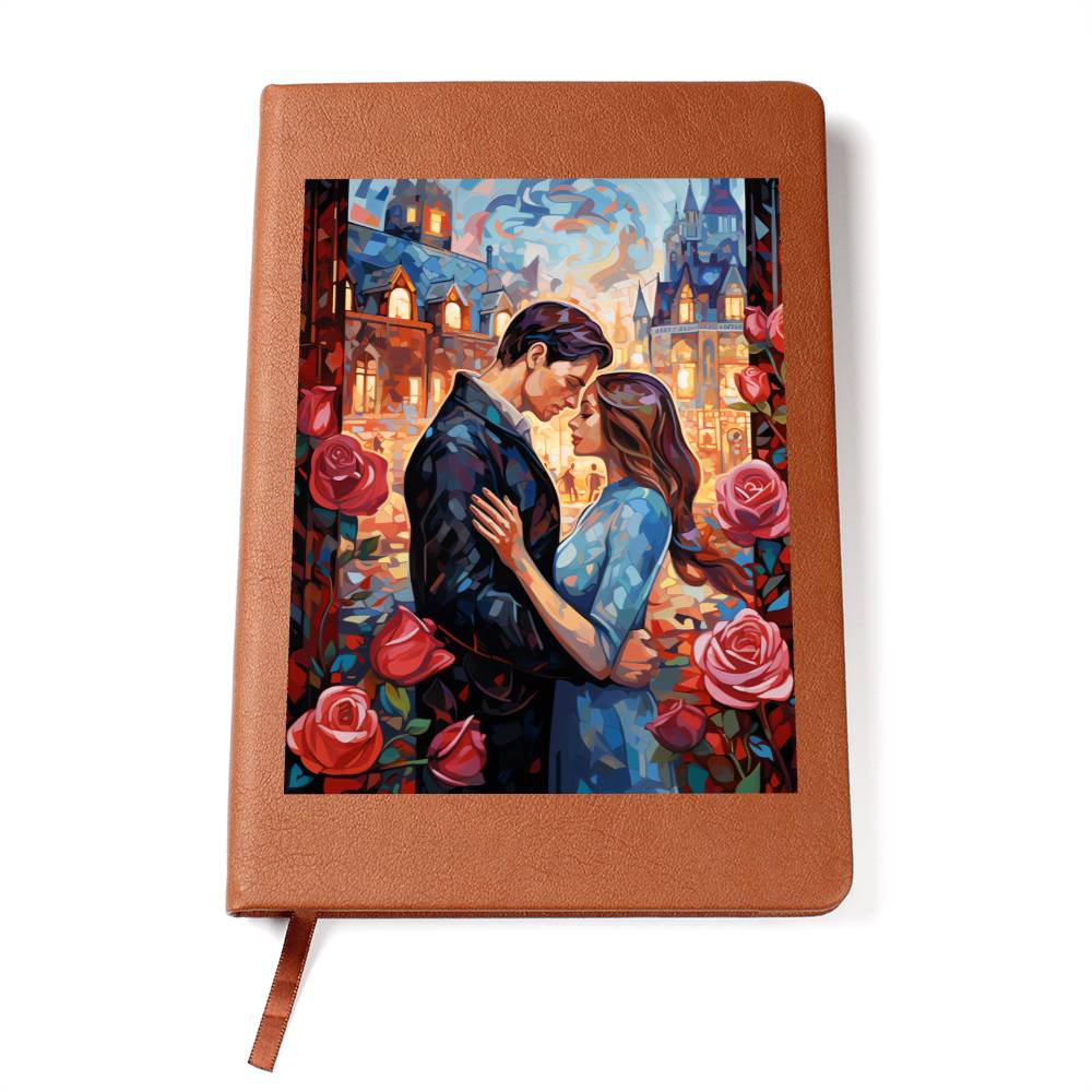 Valentine's Day Art 401 - Vegan Leather Journal