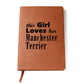 Manchester Terrier - Vegan Leather Journal