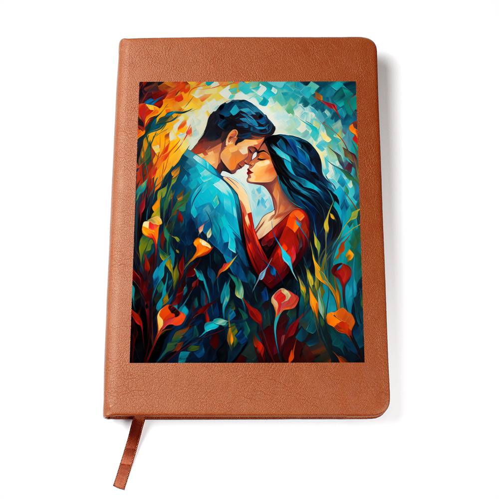 Valentine's Day Art 114 - Vegan Leather Journal
