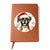 Christmas Dog - Boxer - Vegan Leather Journal