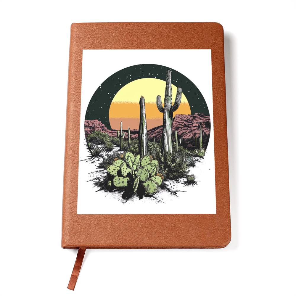 Minimalist BOHO Art 093 - Vegan Leather Journal