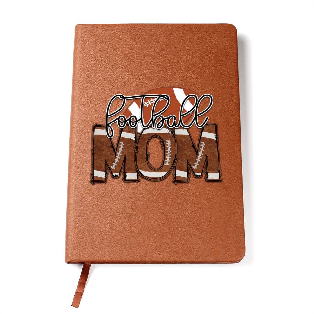 Football Mom v2 - Vegan Leather Journal