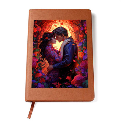 Valentine's Day Art 423 - Vegan Leather Journal