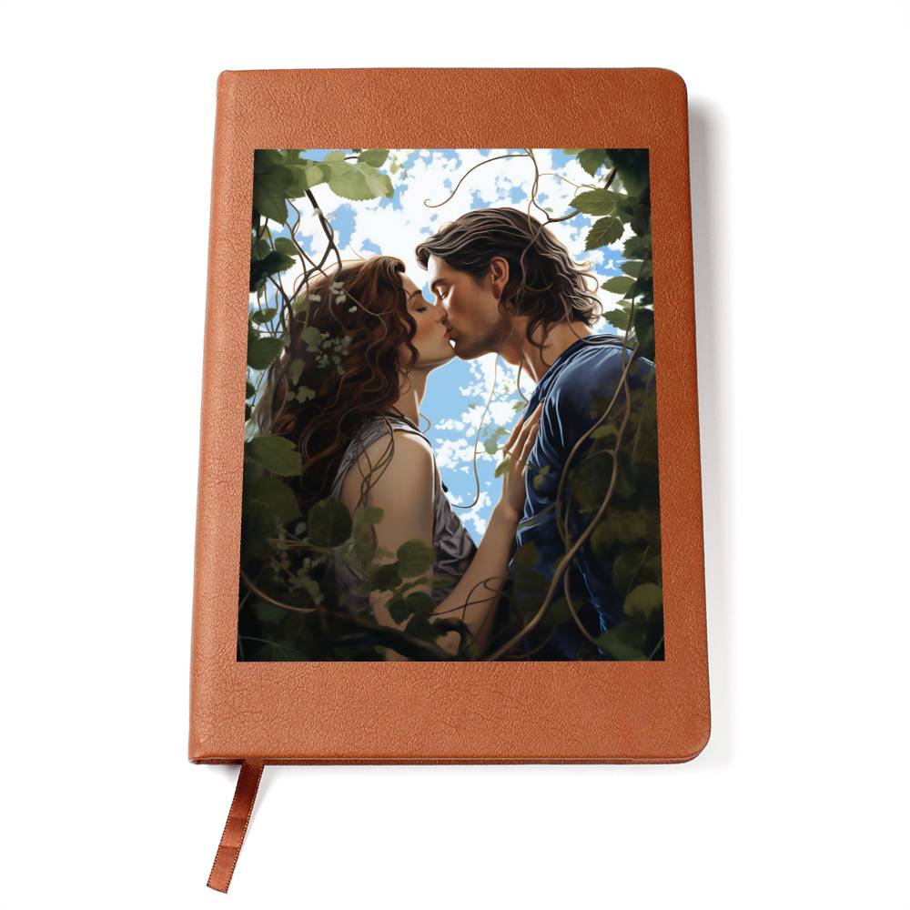 Valentine's Day Art 424 - Vegan Leather Journal