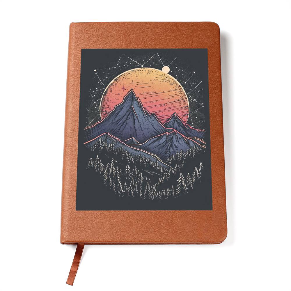 Minimalist BOHO Art 138 - Vegan Leather Journal