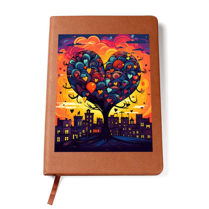 Valentine's Day Art 044 - Vegan Leather Journal