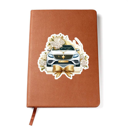 Luxury Wedding Decor Sticker 086 - Vegan Leather Journal