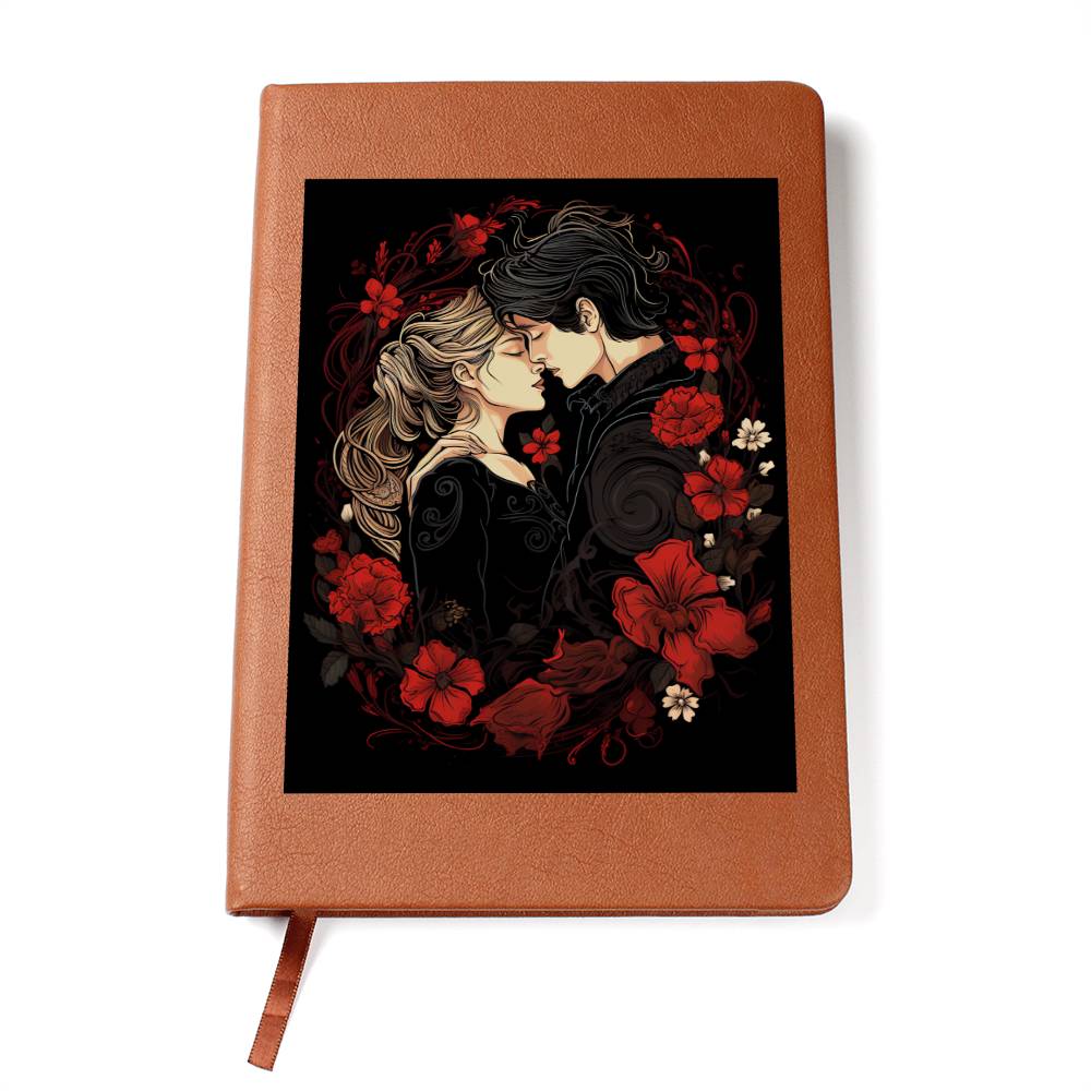 Valentine's Day Art 343 - Vegan Leather Journal