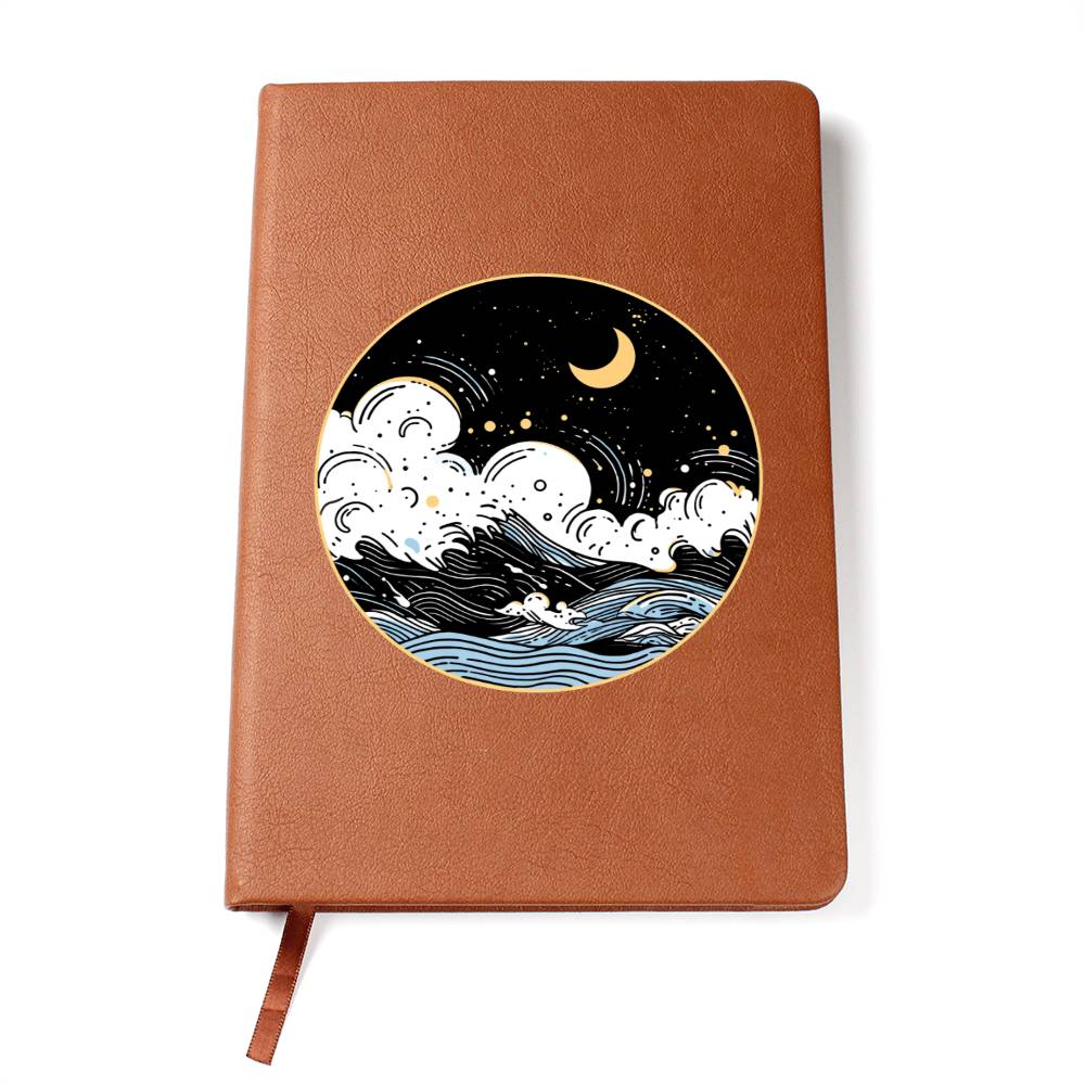 Minimalist BOHO Art 123 - Vegan Leather Journal