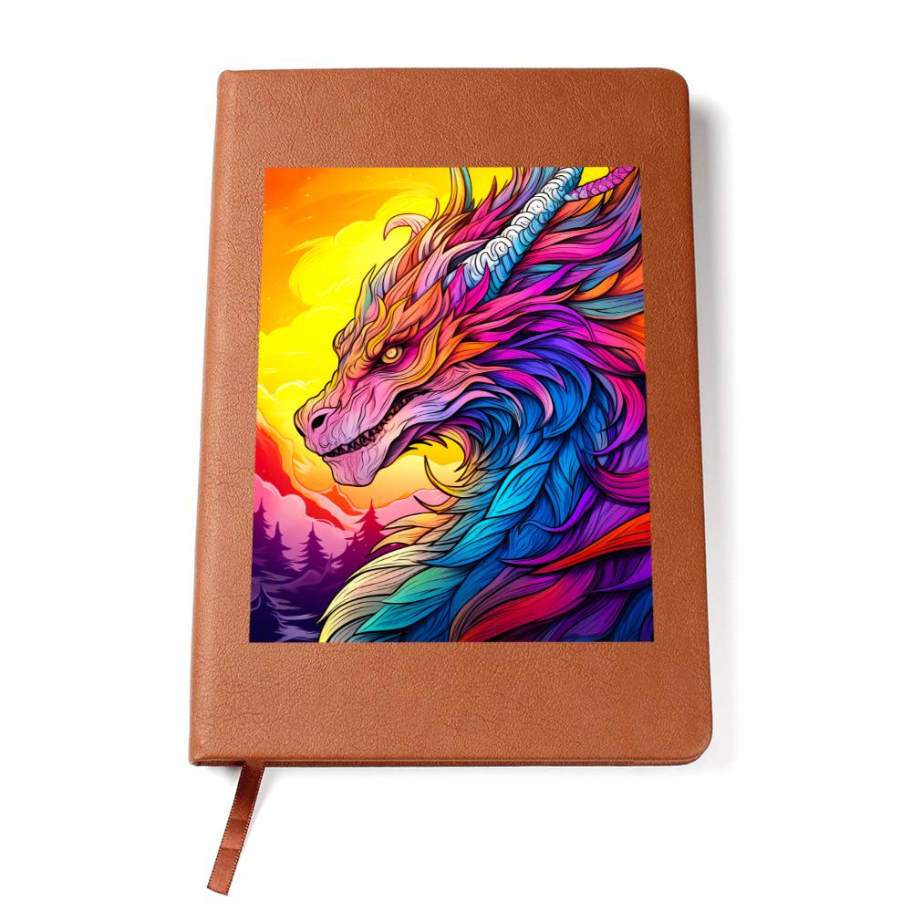 Majestic Dragon 033 - Vegan Leather Journal