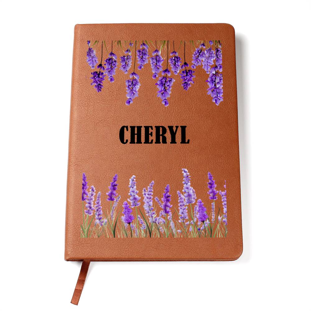 Cheryl (Lavender) - Vegan Leather Journal