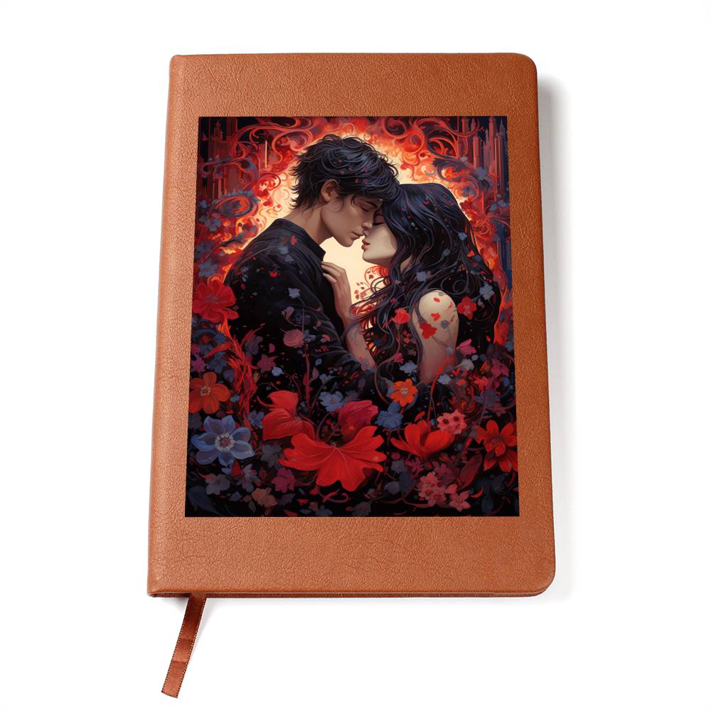 Valentine's Day Art 104 - Vegan Leather Journal