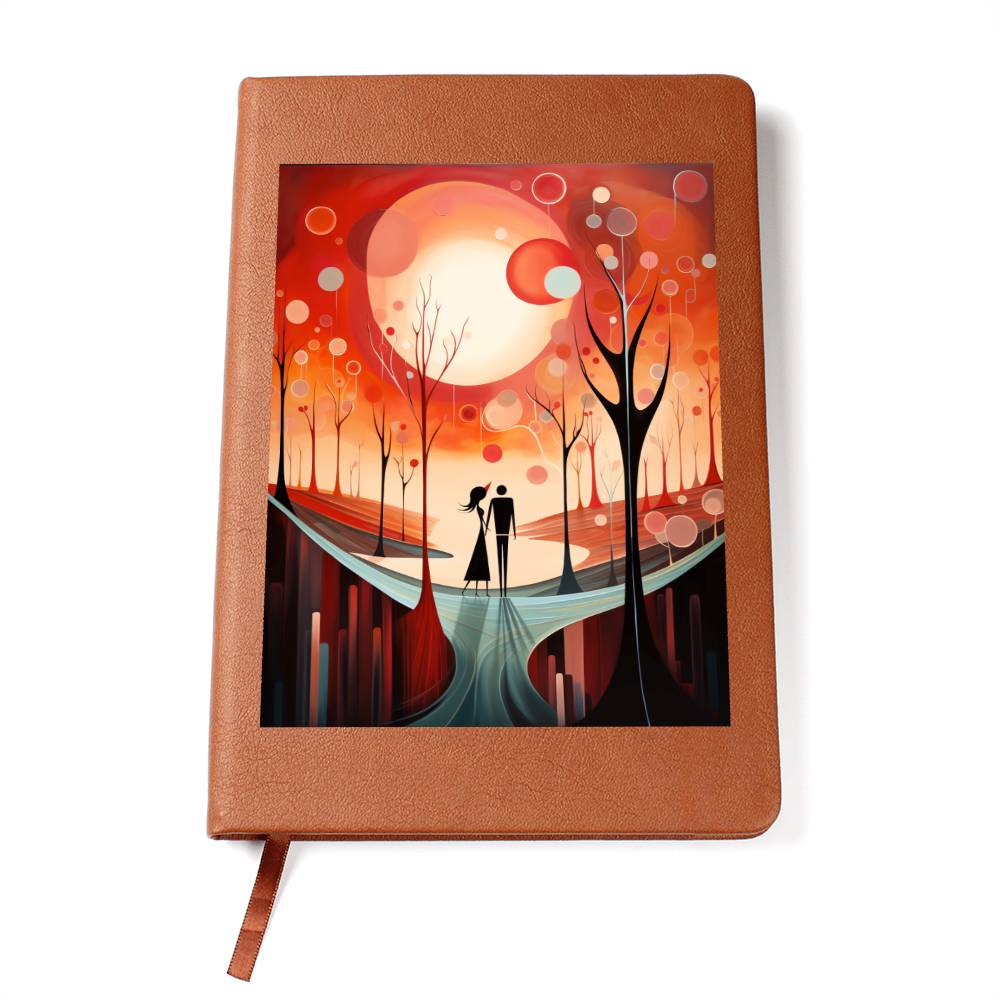 Valentine's Day Art 146 - Vegan Leather Journal