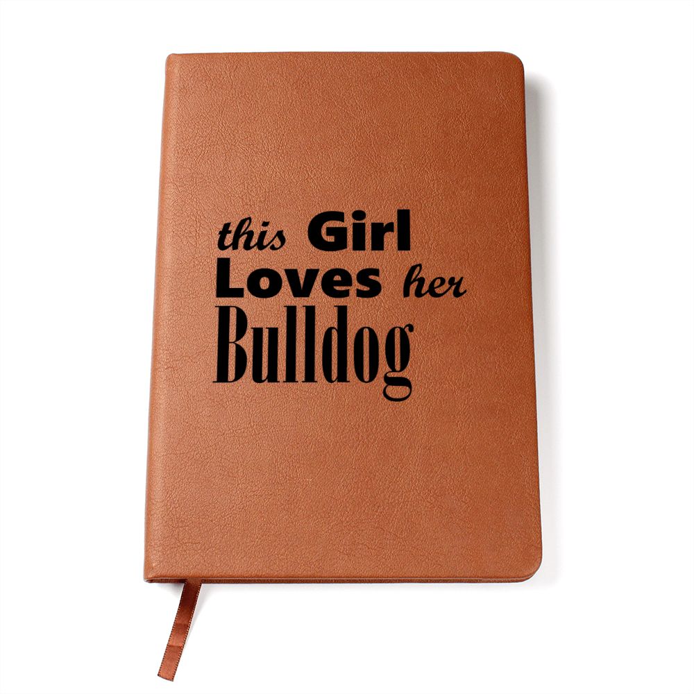 Bulldog - Vegan Leather Journal
