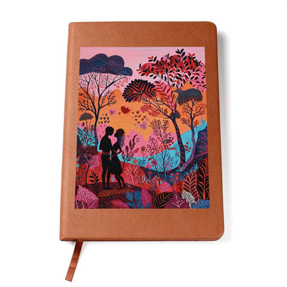 Valentine's Day Art 359 - Vegan Leather Journal