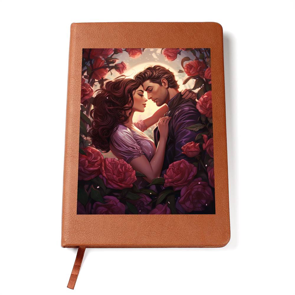 Valentine's Day Art 056 - Vegan Leather Journal