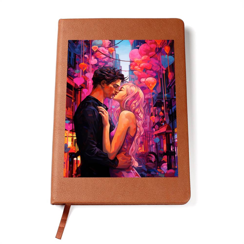 Valentine's Day Art 289 - Vegan Leather Journal