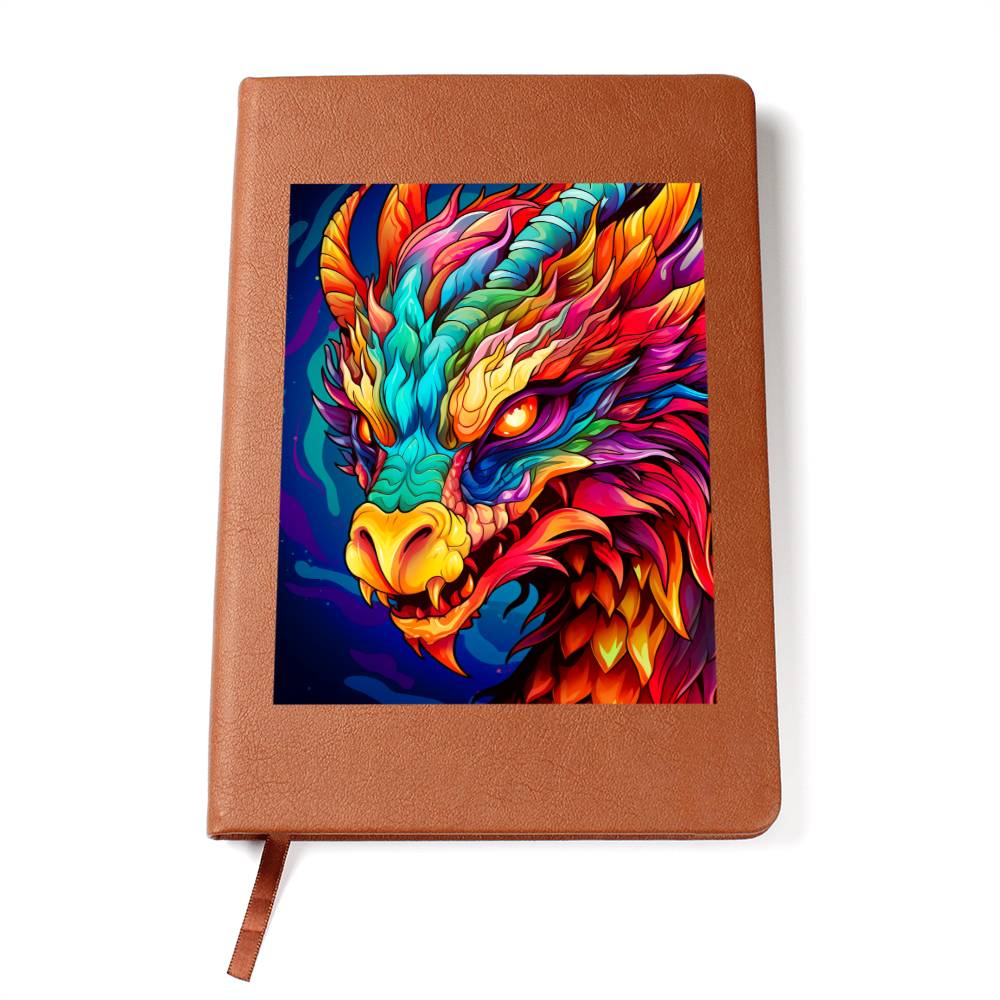 Majestic Dragon 002 - Vegan Leather Journal