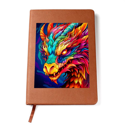 Majestic Dragon 002 - Vegan Leather Journal