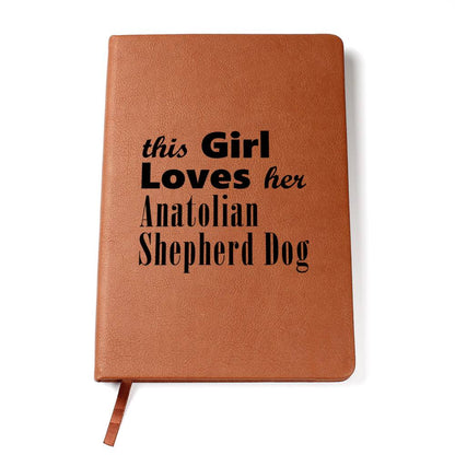 Anatolian Shepherd Dog - Vegan Leather Journal