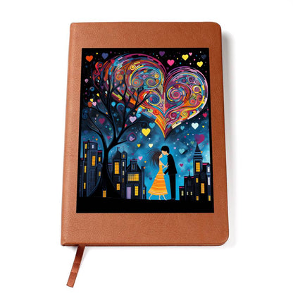 Valentine's Day Art 189 - Vegan Leather Journal
