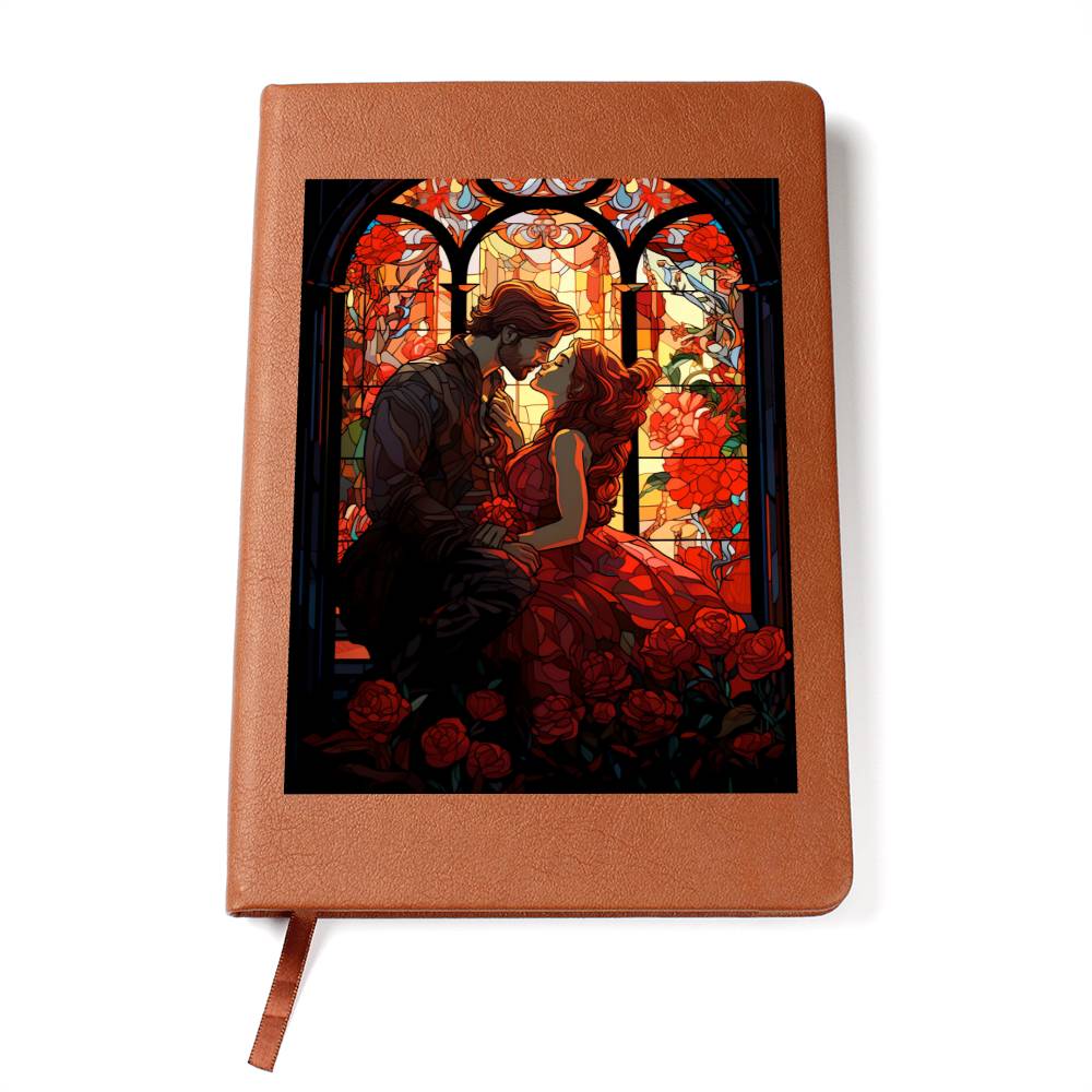 Valentine's Day Art 296 - Vegan Leather Journal