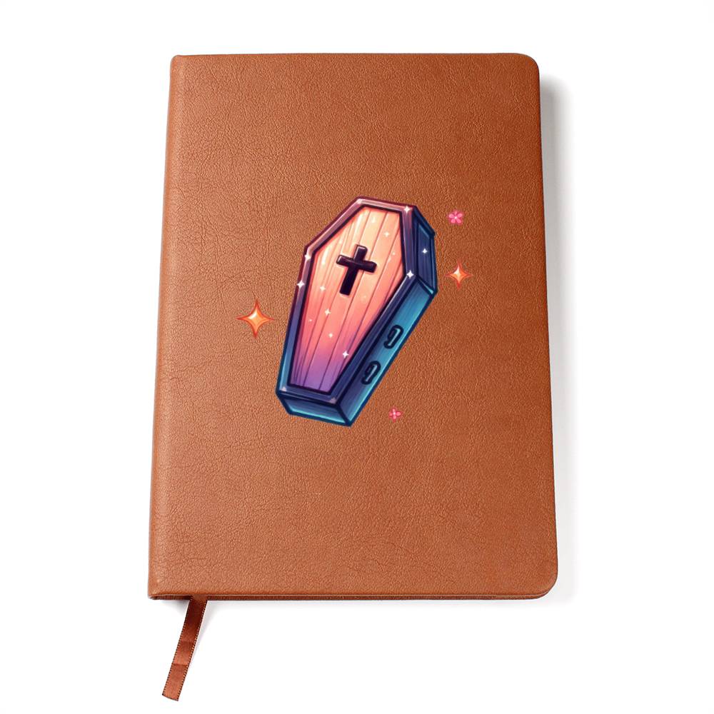 Cute Halloween Sticker 043 - Vegan Leather Journal