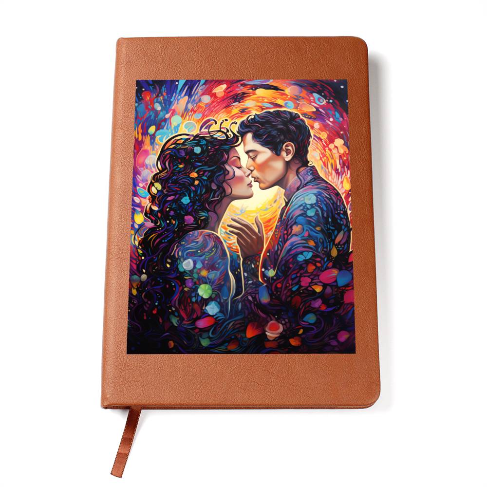 Valentine's Day Art 365 - Vegan Leather Journal