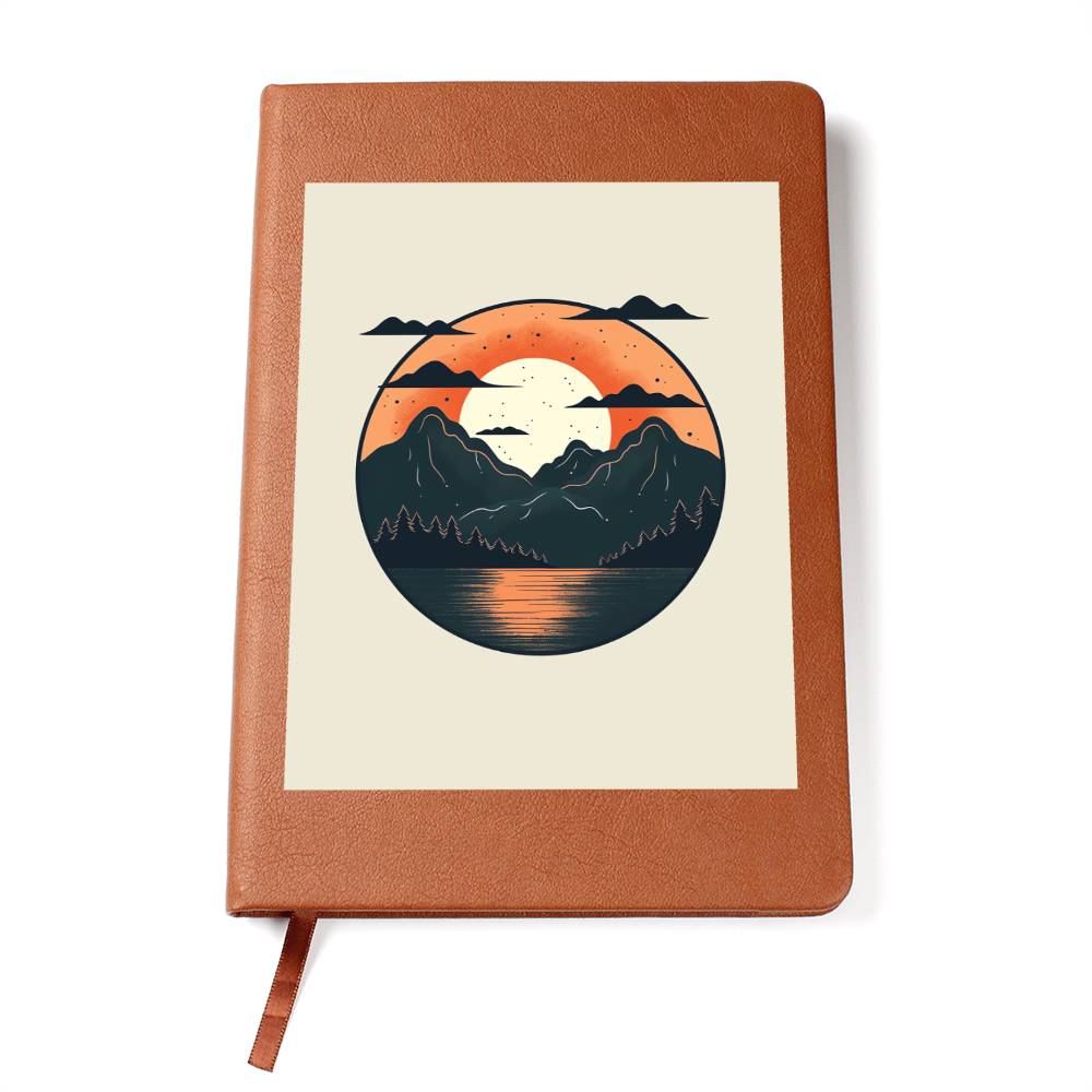 Minimalist BOHO Art 128 - Vegan Leather Journal