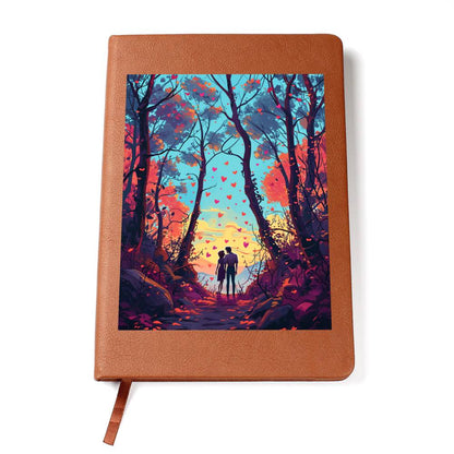 Valentine's Day Art 230 - Vegan Leather Journal