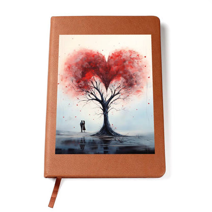 Valentine's Day Art 377 - Vegan Leather Journal