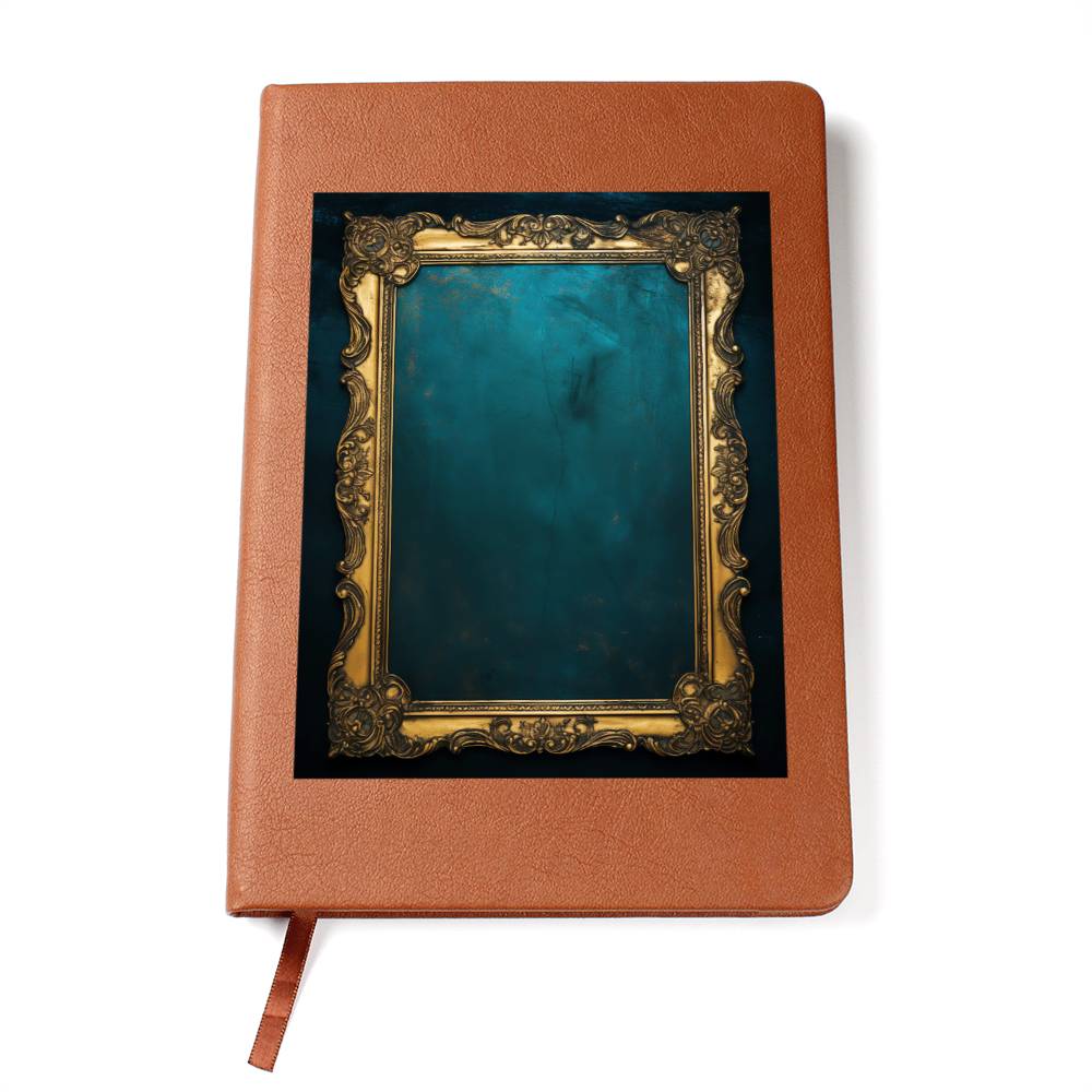 Ornate Gold Cover 115 - Vegan Leather Journal