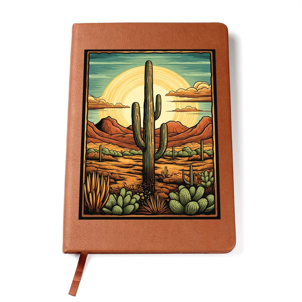 Minimalist BOHO Art 055 - Vegan Leather Journal