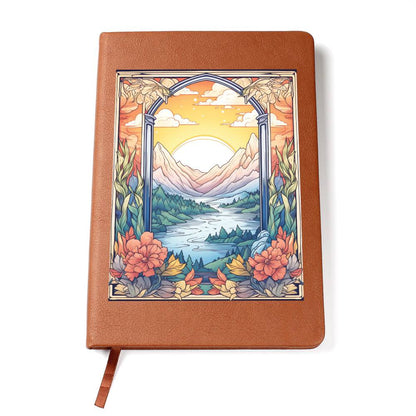 Minimalist BOHO Art 116 - Vegan Leather Journal