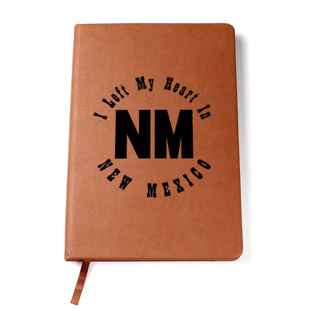 Heart In New Mexico v01 - Vegan Leather Journal