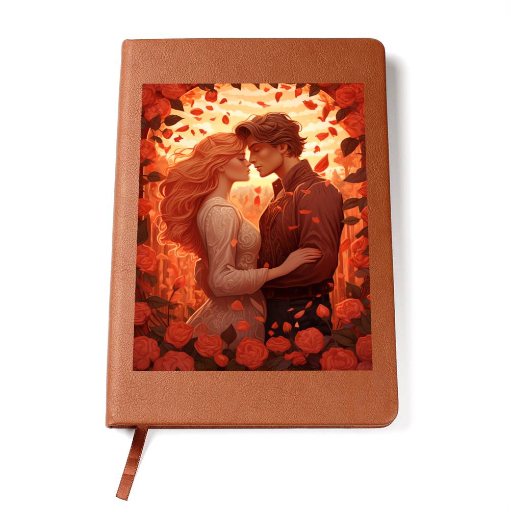 Valentine's Day Art 013 - Vegan Leather Journal