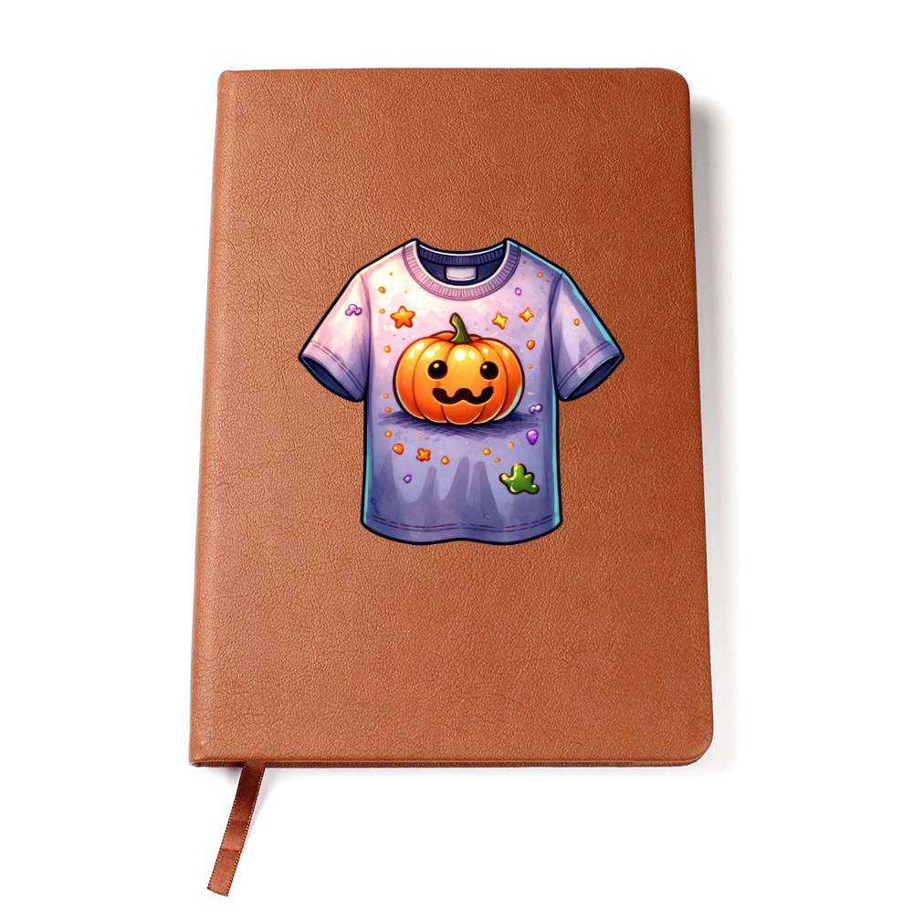 Cute Halloween Sticker 009 - Vegan Leather Journal